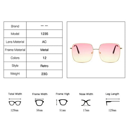 Elegant Square Sunglasses