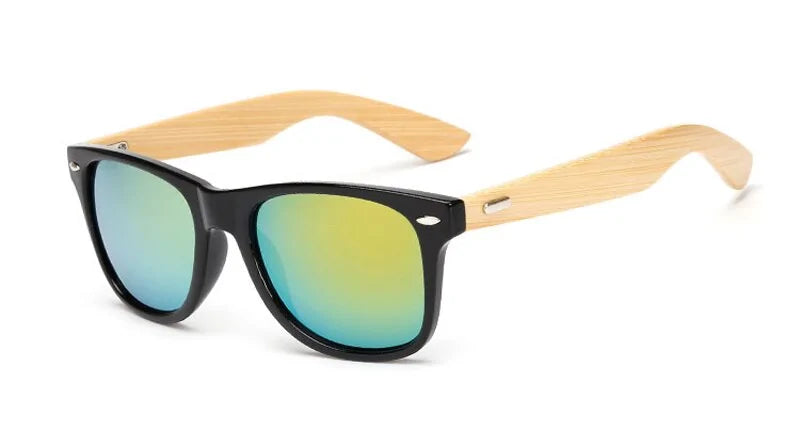 EcoChic Square Bamboo Sunglasses