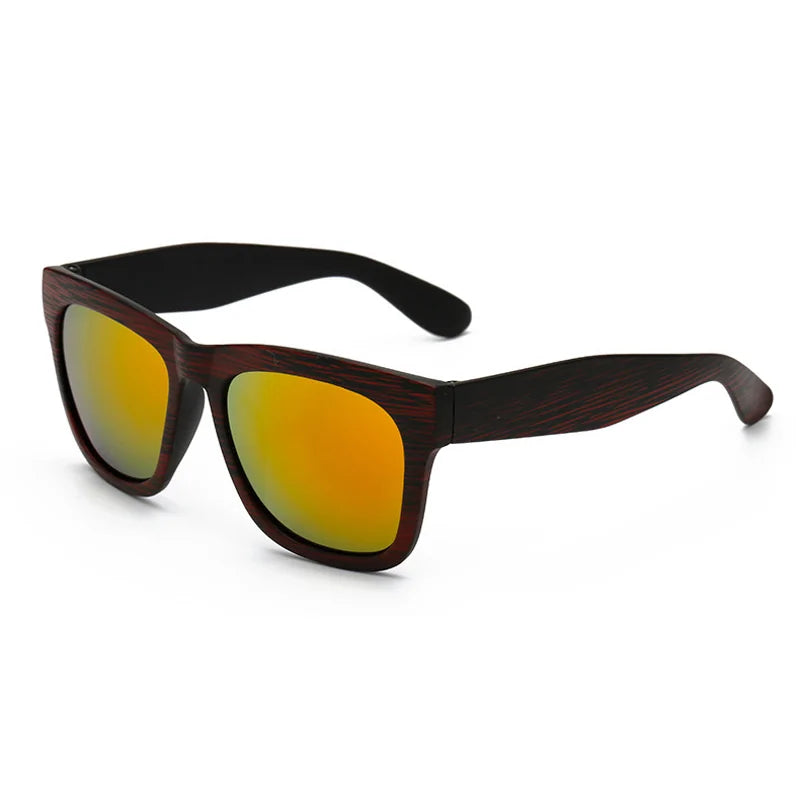 Bamboo Chic Square Sunglasses