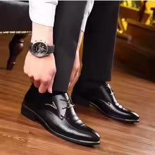 Gentlemen's Refined Leather Loafers-1