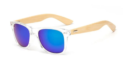 EcoChic Square Bamboo Sunglasses