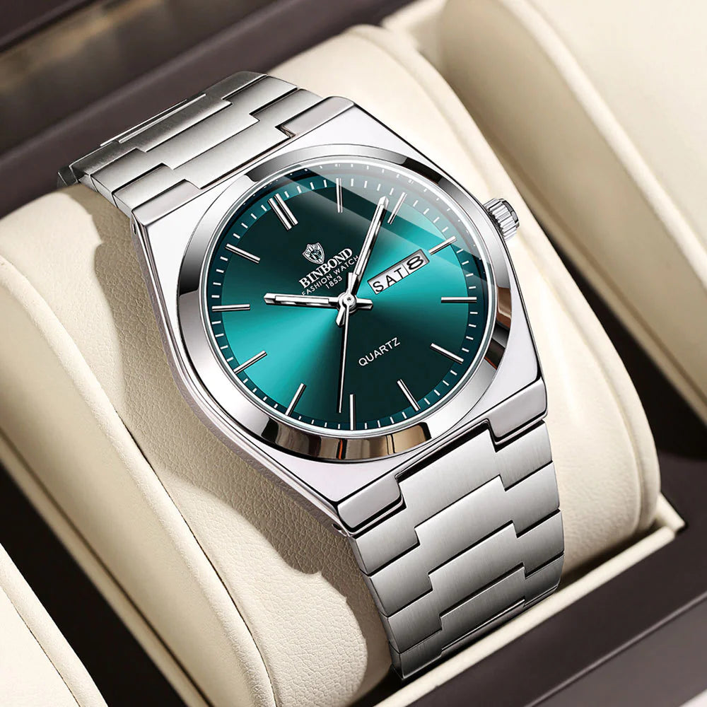 Men's Elegant Quartz Steel Watch