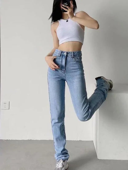 Sculpting High-Rise Jeans-1