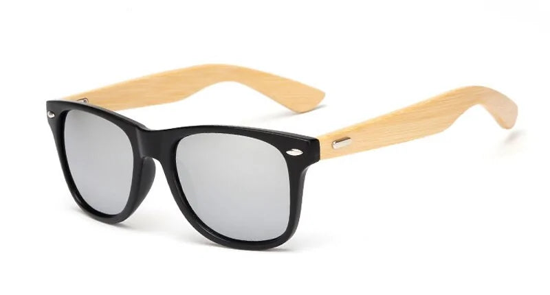 EcoChic Square Bamboo Sunglasses