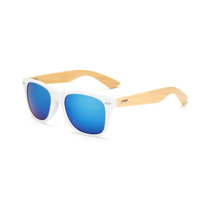 EcoChic Square Bamboo Sunglasses