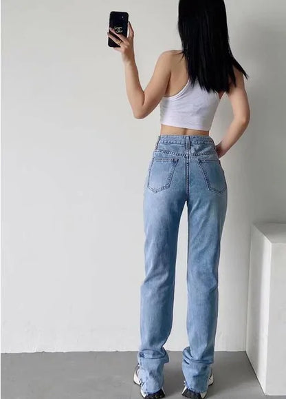 Formende High-Rise-Jeans-1