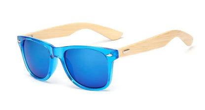 EcoChic Square Bamboo Sunglasses