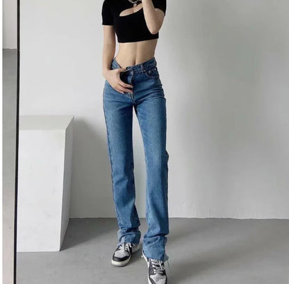 Sculpting High-Rise Jeans-1