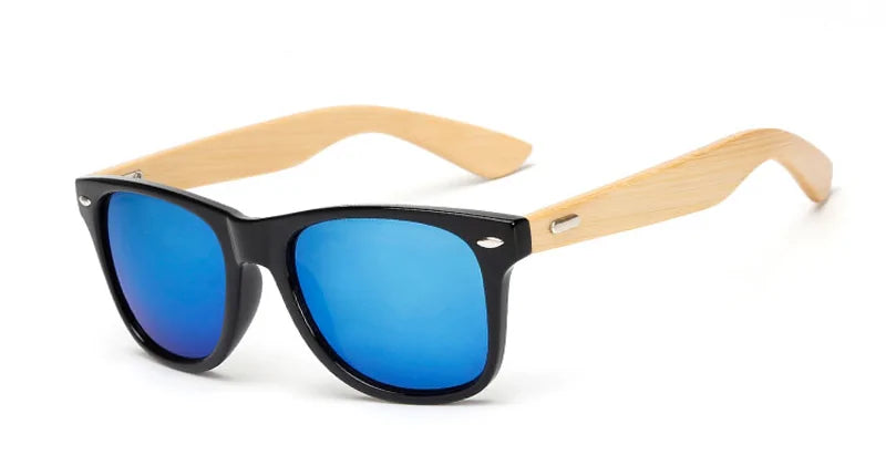 EcoChic Square Bamboo Sunglasses