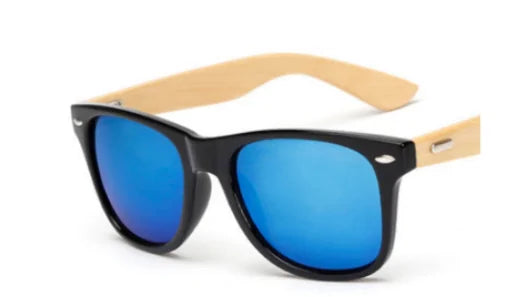 EcoChic Square Bamboo Sunglasses