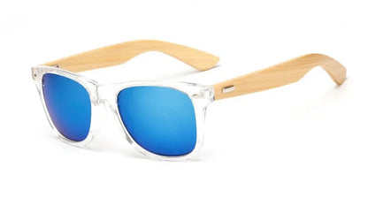 EcoChic Square Bamboo Sunglasses