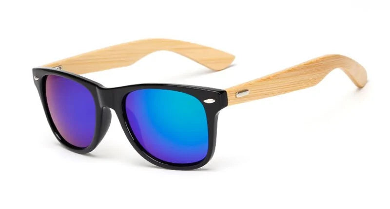 EcoChic Square Bamboo Sunglasses